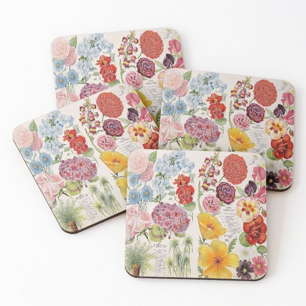 Item preview, Iowa Seed Co vintage flowers designed and sold by RoseAesthetic.