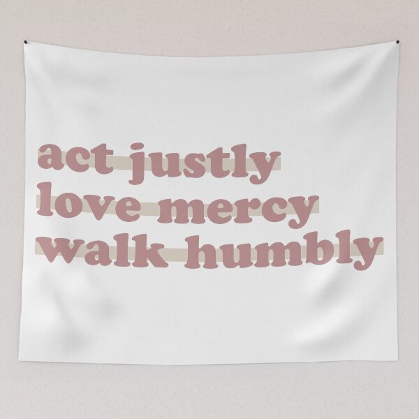 Item preview, Act Justly Love Mercy Walk Humbly designed and sold by savstewart.