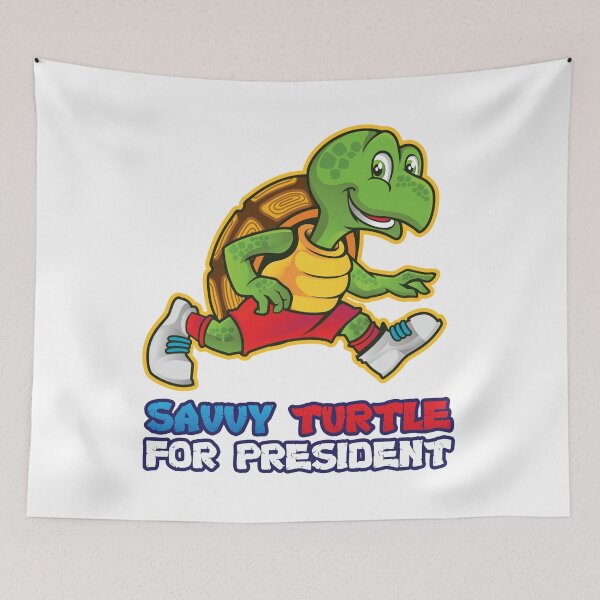 Item preview, Savvy Turtle For President Limited Edition designed and sold by SavvyTurtle.