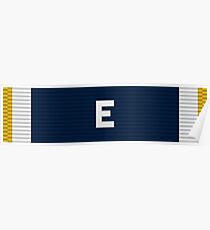 Battle Effectiveness Award ribbon, 1st award | United States Service Ribbon Bars Poster