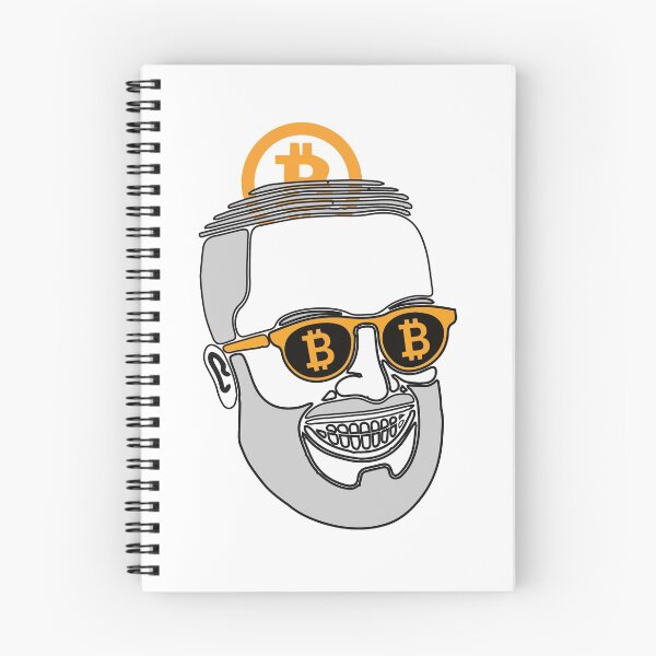 Item preview, bitcoin mania t-shirt, t-shirt for men's and women's, bitcoin mania funny poster,Bitcoin , man wearing Bitcoin Eyeglasses,btc  designed and sold by KARTICK DUTTA.