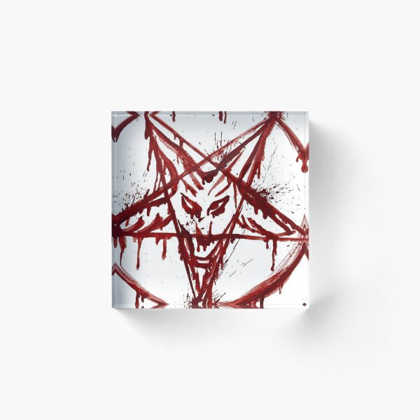 Pentagram Acrylic Block