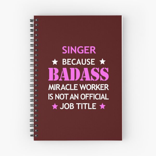Item preview, Singer Badass Birthday Funny Christmas Cool Gift designed and sold by smily-tees.