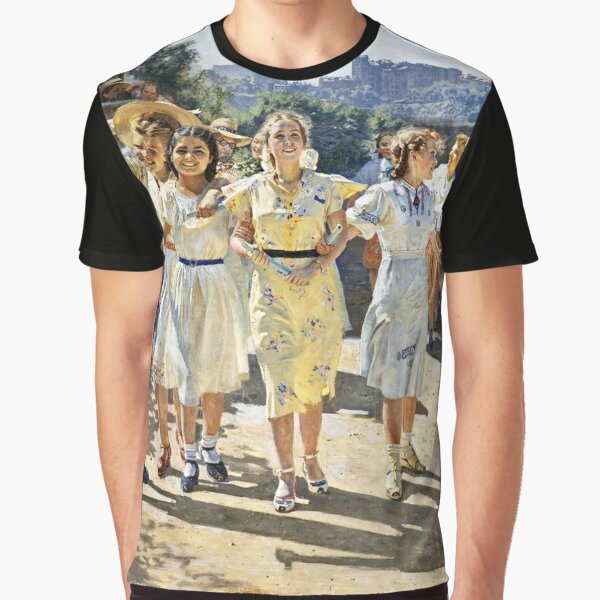 20-29 years, young adult, adult, 8-9 years, elementary age, people, group, child, fun, dancing, family, costume, religion, real people, horizontal, yellow, color image, females, tradition, traditional Graphic T-Shirt