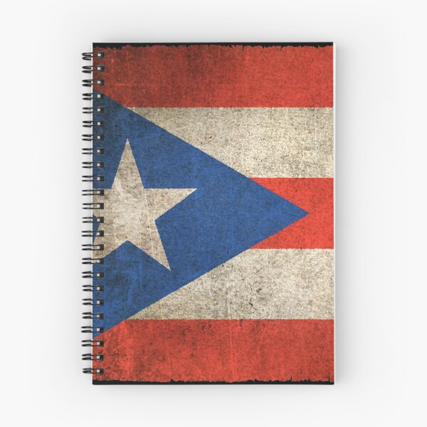 Item preview, Old and Worn Distressed Vintage Flag of Puerto Rico designed and sold by JeffBartels.