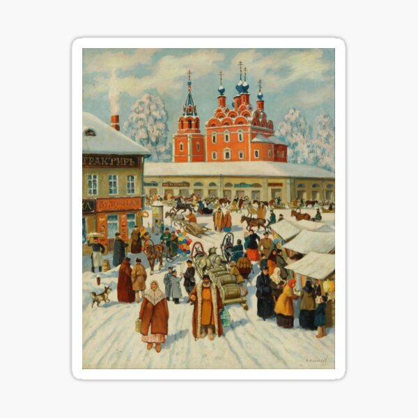 #Painting #people #group #city #tourism #street #adult #architecture #tourist #crowd #town #vertical #women #largegroupofpeople #day #onlywomen #citystreet #urbanroad #citybreak #population Sticker