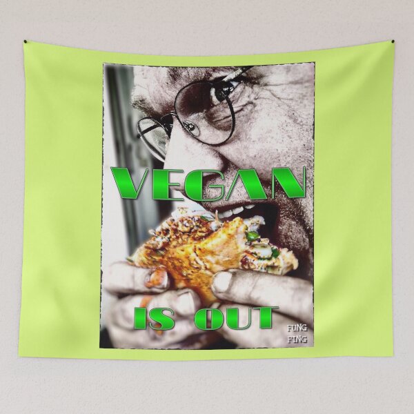 Item preview, VEGAN IS OUT designed and sold by FUNGFING.