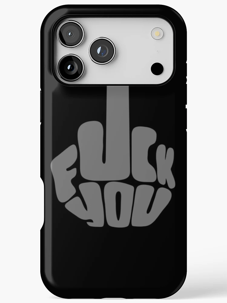 Fuck you Flipping off middle finger