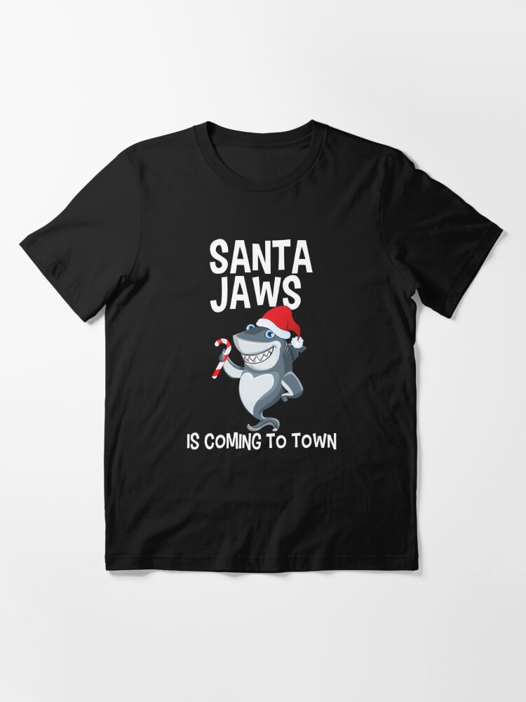 Santa store jaws shirt