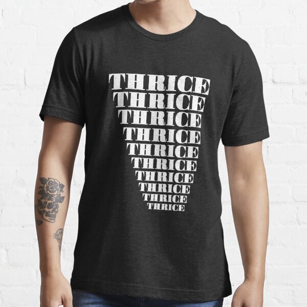 onderpand bijtend beeld Thrice " T-shirt for Sale by TraumaCaspian | Redbubble | thrice t-shirts -  band t-shirts - music t-shirts