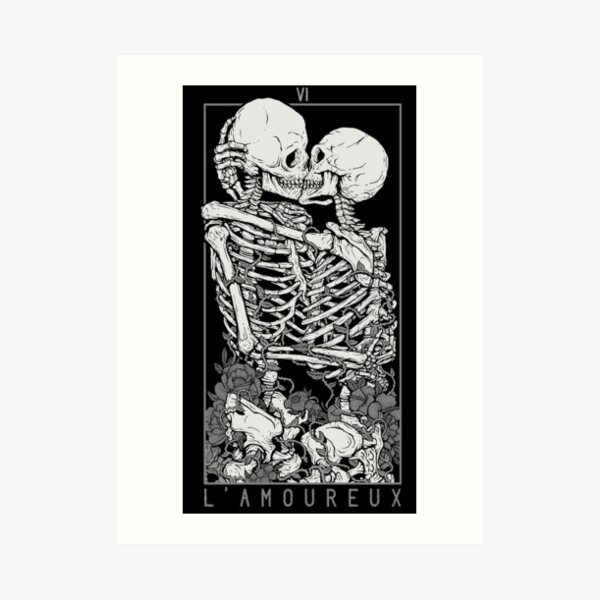 The Lovers Art Print