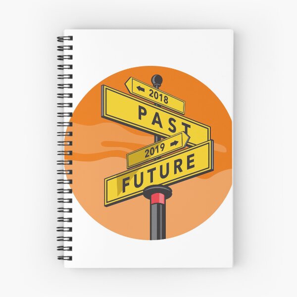 Item preview, Past 2018 and Future 2019 Signpost Retro designed and sold by patrimonio.
