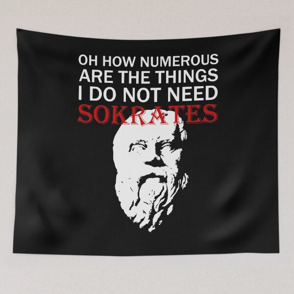 Item preview, Minimalism saying wisdom designed and sold by kreuzberg62.