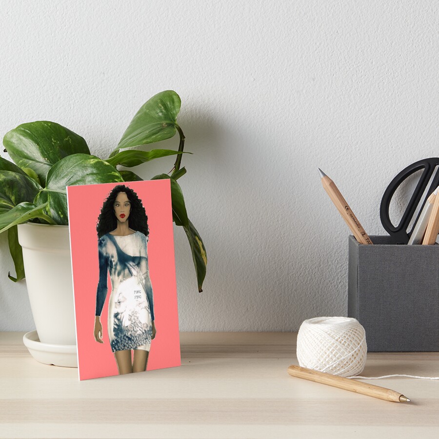 Item preview, Art Board Print designed and sold by FUNGFING.