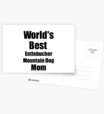 Entlebucher Mountain Dog Mom Dog Lover World's Best Funny Gift Idea For My Pet Owner Postkarten
