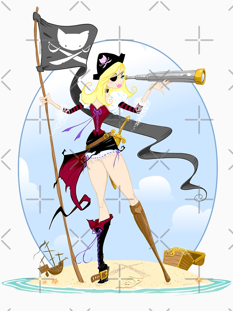 Pirate Girl Adventure ! by gWebberArts