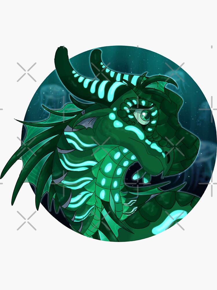 "Fathom Wings of Fire" Sticker for Sale by Seascraper Redbubble