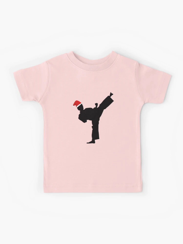 Karate Christmas Martial Arts Judo Kids T-Shirt for Sale by playloud