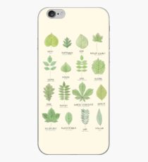 Vinilo o funda para iPhone Gráfico de ID de hojas