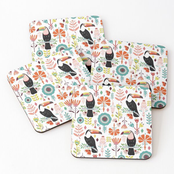 Item preview, Colorful Toucans  designed and sold by TigaTiga.