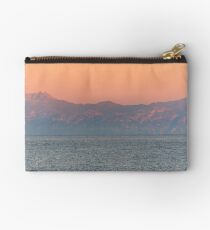 Orange and Pink Sunrise at the Amalfi Coast in Southern Italy Studio Pouch