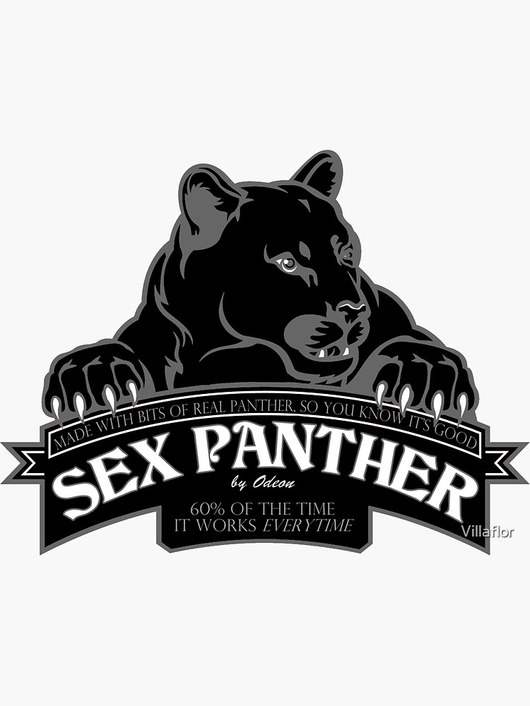 Sex Panther By Odeon Sticker For Sale By Villaflor Redbubble 9047