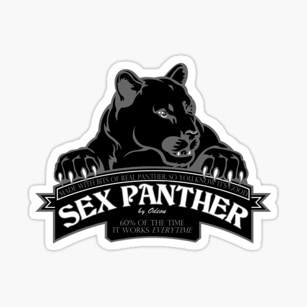 Sex Panther By Odeon Sticker For Sale By Villaflor Redbubble