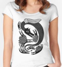 And the dragon Women's Fitted Scoop T-Shirt