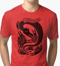 And the dragon Tri-blend T-Shirt