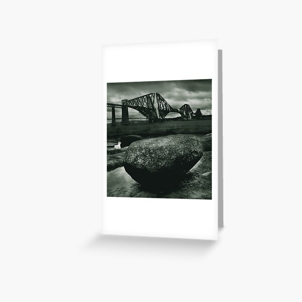 Big Rock Big Bridge Greeting Card