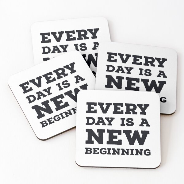 Item preview, Every day is a new beginning designed and sold by Inspirationmotivation.