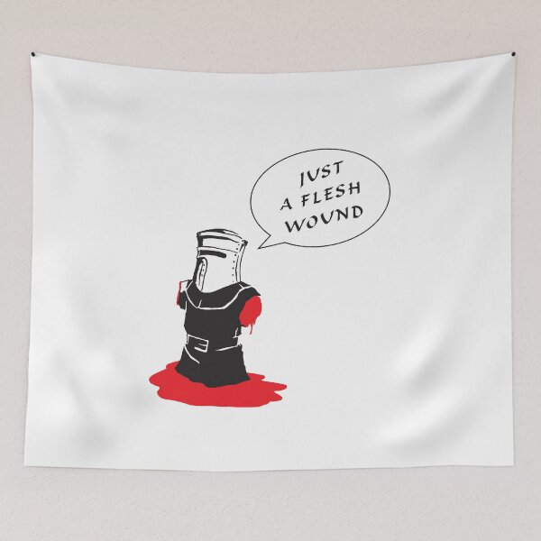 Item preview, Just a flesh wound  designed and sold by Raf Domingos.