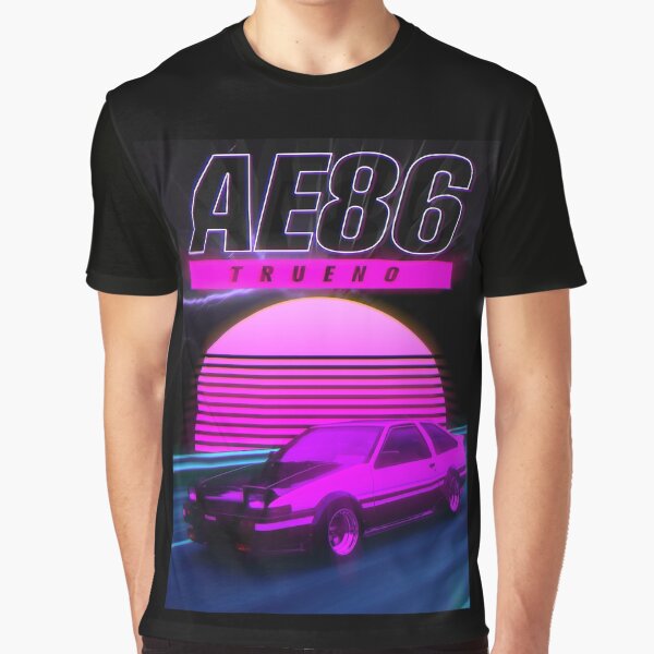 Artikel-Vorschau von AE86 RETRO SYNTHWAVE POSTER, designt und verkauft von marcus32x.