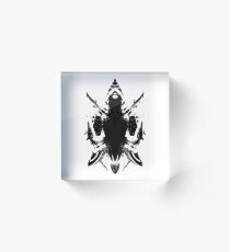Firefly Inkblot Acrylic Block
