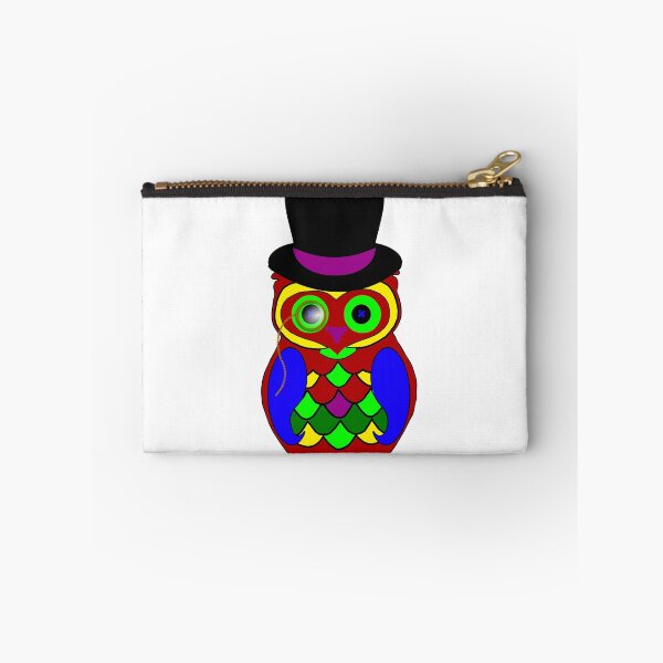 Item preview, Colorful Bird Uhu Owl Owl designed and sold by titanosdesign.