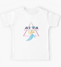 Utah Alta - USA Ski Resort 1980er Jahre Retro Kollektion Shirt Kinder T-Shirt