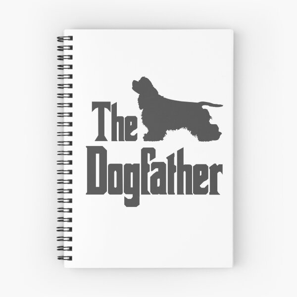 Item preview, The Dogfather Cocker Spaniel Dog funny gift idea designed and sold by HEJAshirts.