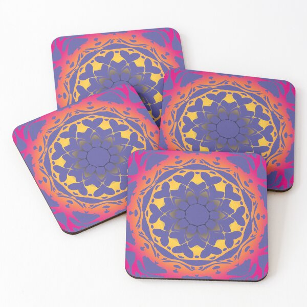 Item preview, Mesmerising Floral Abstract Mandala 1 designed and sold by Mia Harper Design.