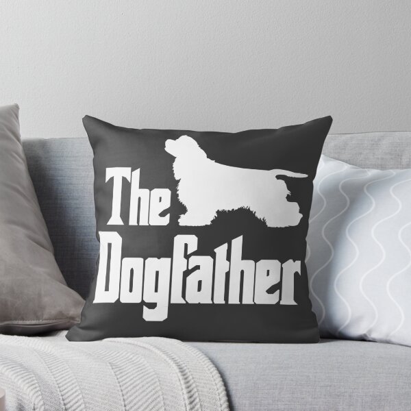 Item preview, The Dogfather Cocker Spaniel Dog funny gift idea designed and sold by HEJAshirts.