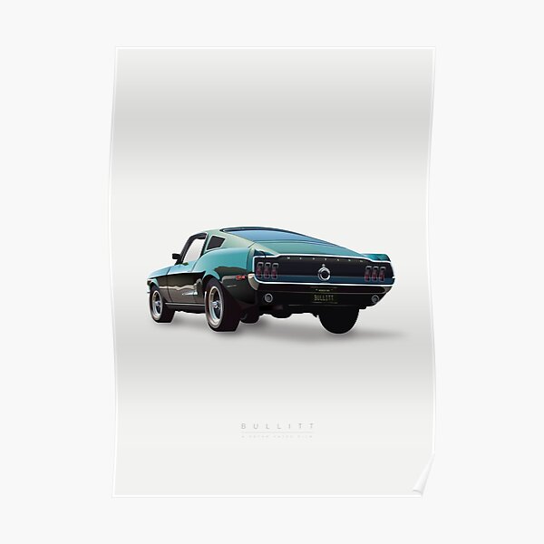 Bullitt - Affiche de film alternative Poster