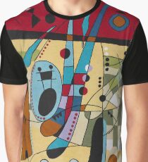 Camiseta gráfica Joan Miro - Carnaval Rojo