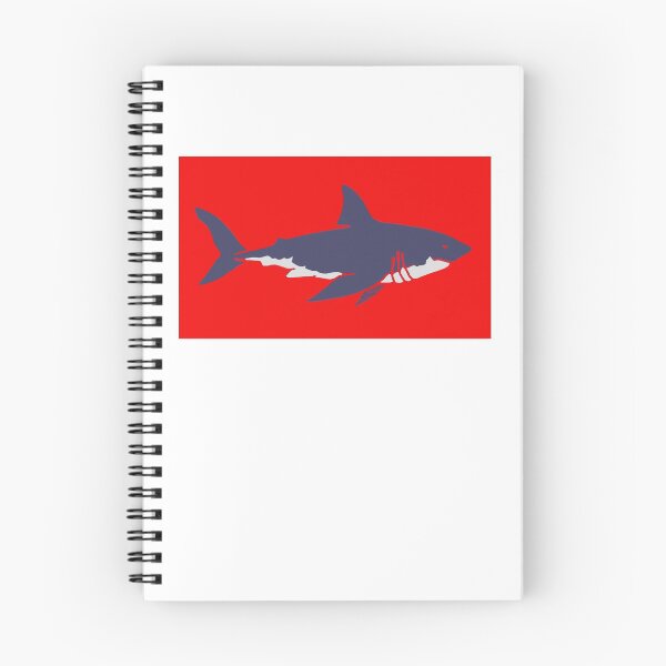Item preview, Great White on Red designed and sold by Salt & Keep.