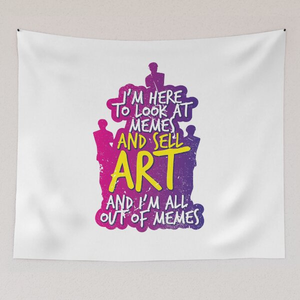 Item preview, Art Vendor and Memes designed and sold by BlueRockDesigns.