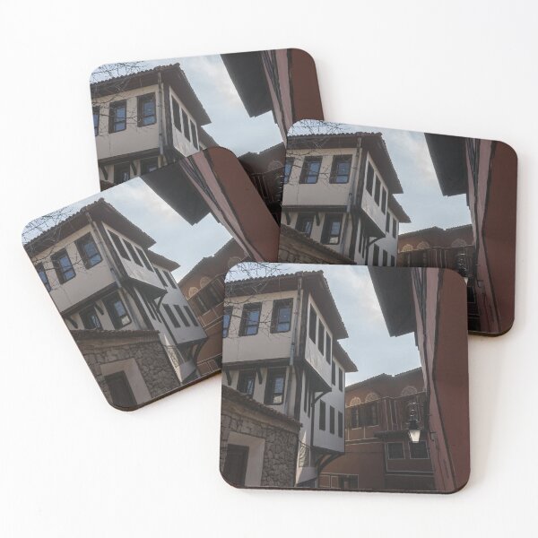 Item preview, Hugging the Narrow Streets - Old Town Plovdiv Beautiful Revival Houses designed and sold by Georgia Mizuleva.