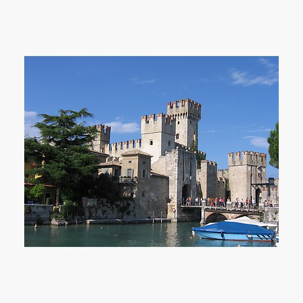 Item preview, Sirmione castle, Italy. designed and sold by Anthony Reed.