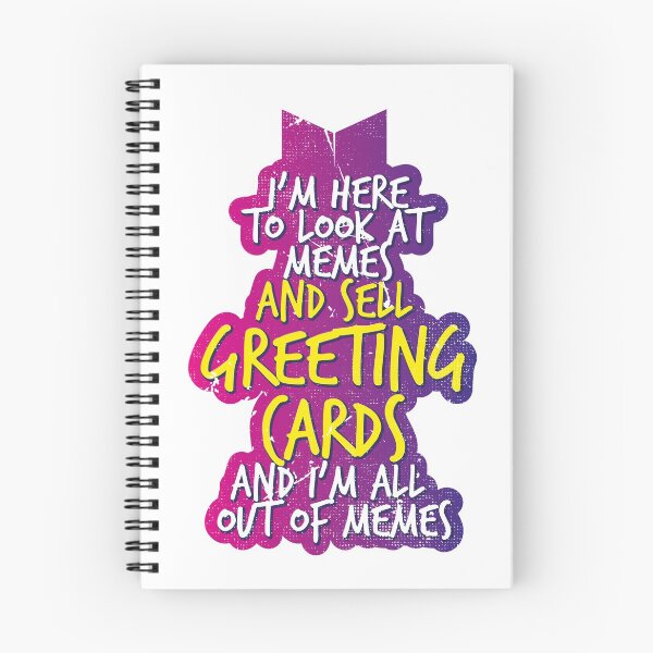 Item preview, Greeting Card Vendor and Memes designed and sold by BlueRockDesigns.