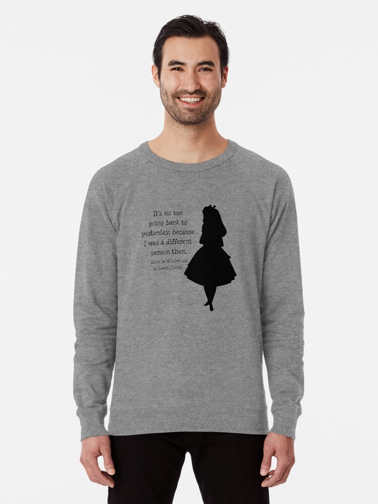 alice in wonderland sweatshirt
