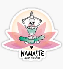 Yoga love forever & ever Sticker