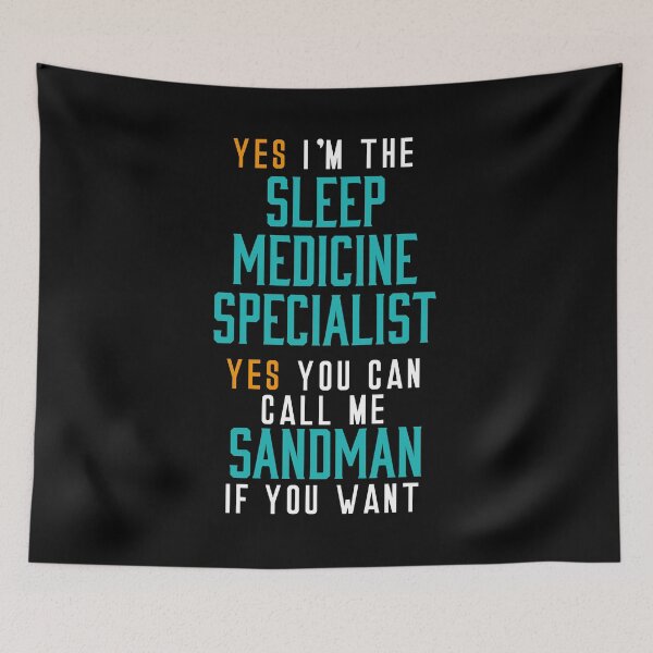 Item preview, Hospital Sleep Medicine Specialist designed and sold by BlueRockDesigns.