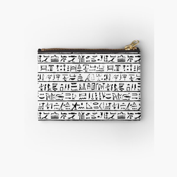 Item preview, Egyptian Hieroglyphics designed and sold by TLTextiles.